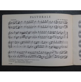 DE BOISMORTIER Jean-Baptiste Pastorale Recorder Flûtes à bec 1963