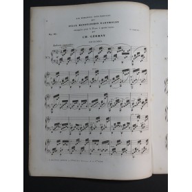 MENDELSSOHN Recueil No 7 Romances sans Paroles op 85 Piano 4 mains ca1855