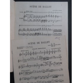 DE BÉRIOT Charles Scène de Ballet Piano Violon