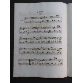 L'Iris Valse pour Piano XIXe siècle