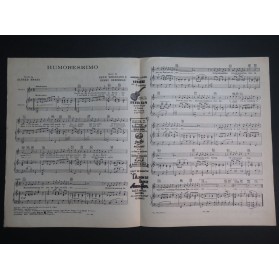 WENDLING Pete BERCHMAN Henri Humoreskimo Chant Piano 1928