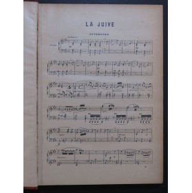 HALÉVY F. La Juive Opéra Chant Piano ca1900