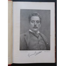 PUCCINI Giacomo La Bohème Chant Piano Opéra 1898