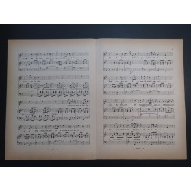 TOSTI F. Paolo Chanson de Fortunio Chant Piano 1883