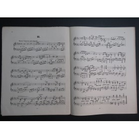 KIRCHNER Theodor Aquarellen op 21 Heft 2 No 7 à 12 Piano