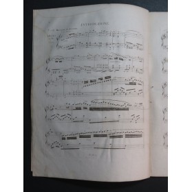 PIXIS J. P. Grandes Variations Barbier Rossini op 36 Piano ca1820