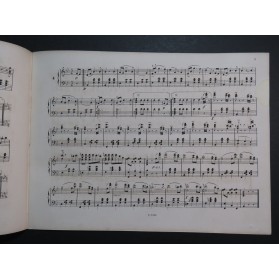 STRAUSS Johann Légendes de la Forêt Piano ca1875