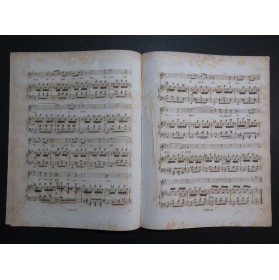 SCHUBERT Franz La Colombe Ballade Chant Piano ca1835