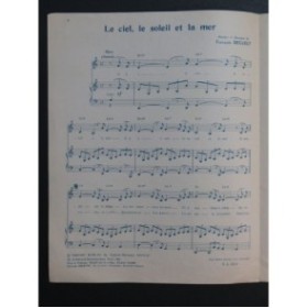  le Soleil et la Mer François Deguelt Chant Piano 1965