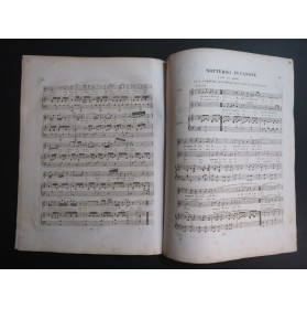 DE GARAUDÉ Alexis Nocturnes Cavatines op 27 Chant Piano ca1820
