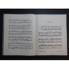 D'INDY Vincent Six Paraphrases op 95 Piano 1930