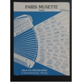 Paris Musette Valse Loulou Legrand Accordéon 1984
