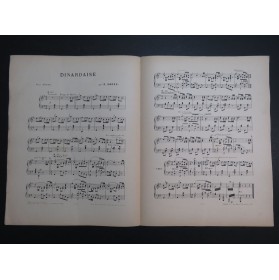 LOUIS E. Dinardaise Souvenir de Dinard Danse Piano