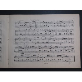 CLÉMENT Albert 1889 Valse pour Piano 1889
