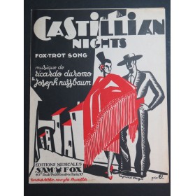 DUROMO Ricardo NUSSBAUM Joseph Castillian Nights 1928