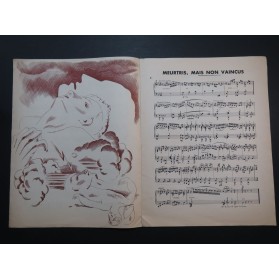 SAULNIER-PLAUTE Andrée Et Resurrexit Georges Tautel Piano 1945