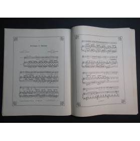 CHAUSSON Ernest Vingt Mélodies Chant Piano 1910