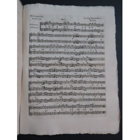 MORTELLARI Michele Piagge Amiche Amate Selve Chant Orchestre 1791