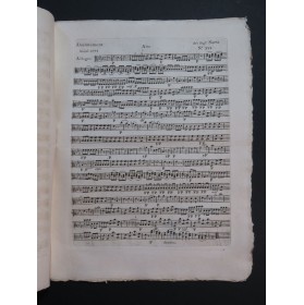 SARTI Giuseppe Padre ma il cor gia palpita Chant Orchestre 1791