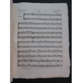SARTI Giuseppe Padre ma il cor gia palpita Chant Orchestre 1791