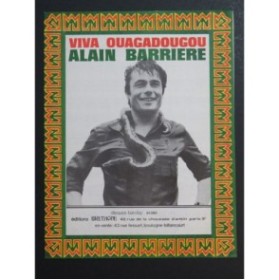 Viava Ouagadougou Alain Barrière Chant Piano 1969