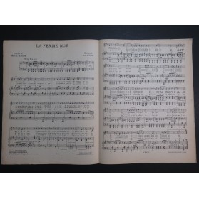 LENOIR Jean La Femme Nue Chant Piano 1926