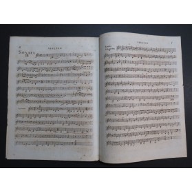 CRAMER J. B. Trois Trios op 3 Violon ca1790