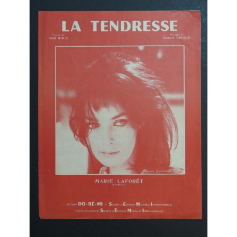 La Tendresse Marie Laforêt Chant Piano 1964