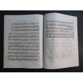 BLANGINI Félix Recueil de Romances No 8 Chant Piano ca1820