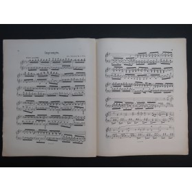 SCHOUSBOE Fritz 5 Novellettes Piano XIXe siècle