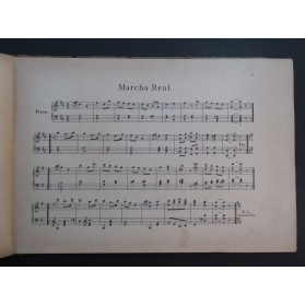 Tipos Espanoles Acuarelas Manuel Moreno Rodriguez Pièces Piano ca1895