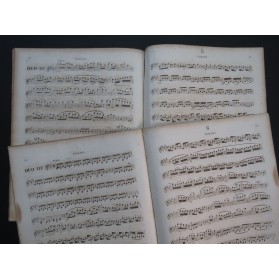 BERBIGUIER Tranquille Trois Duos Concertants op 76 Livre 2 Flûte Violon ca1820