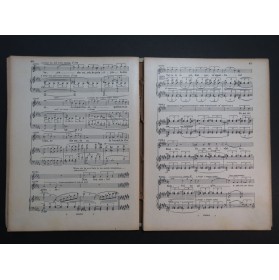 MONTEMEZZI Italo L'Amore dei tre re Opéra Chant Piano 1913