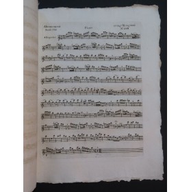 MENGOZZI Bernardo Donne chi vuol vedere Chant Orchestre 1791