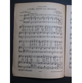 VUATAZ Roger Noëls d'Aujourd'hui Dédicace Chant Piano ca1938