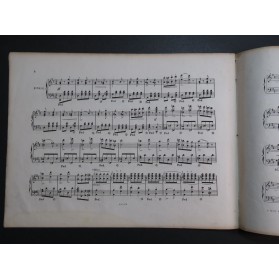 HERTEL P. Flick et Flock Au Feu ! Galop Piano ca1880