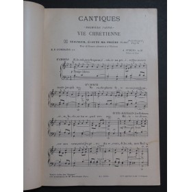 Recueil de Cantiques et Motets Chant Orgue 1918