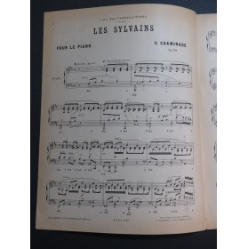 CHAMINADE Cécile Les Sylvains Piano ca1893