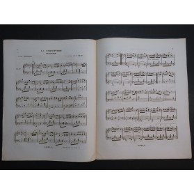 HEISSER Charles La Coquetterie Piano ca1850