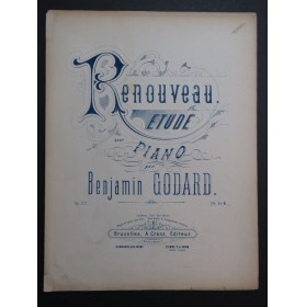 GODARD Benjamin Renouveau Piano ca1885