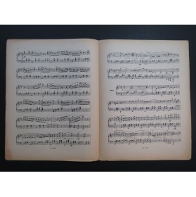 VIENET Eugène Divine Caresse Dédicace Piano ca1905