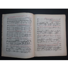 WOLF Hugo Der Corregidor Opéra Chant Piano 1896