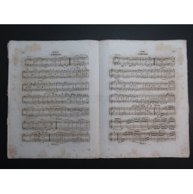 BEETHOVEN Quatuor op 18 No 3 Ré Majeur Piano 4 mains ca1860