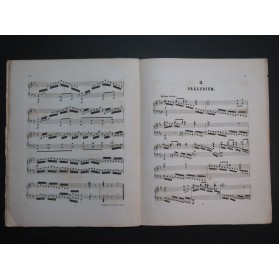 MENDELSSOHN Drei Präludien op 104 Heft 1 Piano ca1870