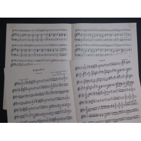 MONSIGNY P. A. Rigaudon Piano Violon 1911