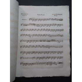 GIORDANI Giuseppe Caro mio bene Chant Orchestre 1790