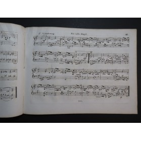 RINCK Christian Heinrich Pracktische Orgelschule vol 2 Orgue ca1820