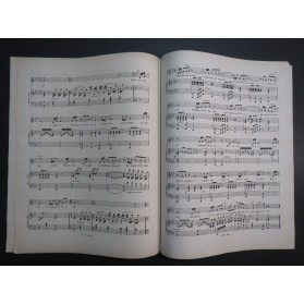 COUTURIER Félicia L'Oiseau Sonnet Dédicace Victor Coudrier Chant Piano XIXe