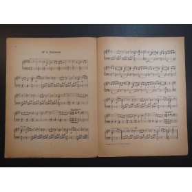 CARAS-LATOUR J. Pastorale Dédicace 3 Pièces Piano 1926