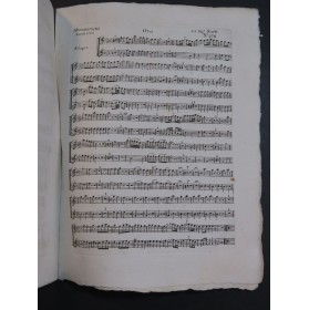 SARTI Giuseppe Pen so che per morire Chant Orchestre 1790
